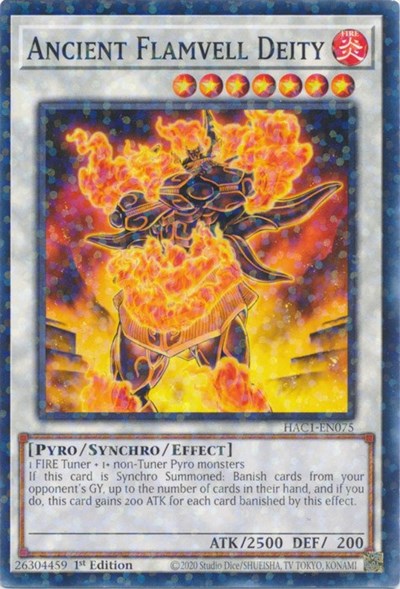 Ancient Flamvell Deity (Duel Terminal) (HAC1-EN075) [Hidden Arsenal: Chapter 1]
