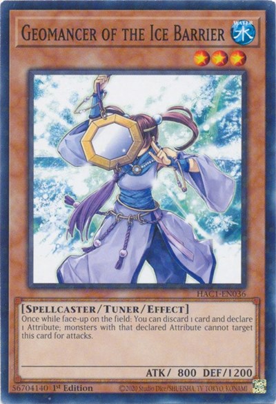 Geomancer of the Ice Barrier (Duel Terminal) (HAC1-EN036) [Hidden Arsenal: Chapter 1]