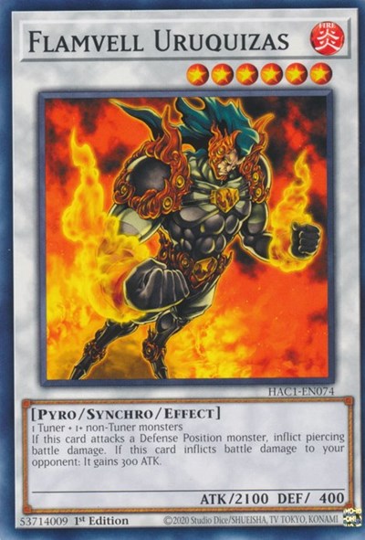 Flamvell Uruquizas (HAC1-EN074) [Hidden Arsenal: Chapter 1]