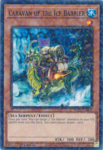 Caravan of the Ice Barrier (Duel Terminal) (HAC1-EN040) [Hidden Arsenal: Chapter 1]