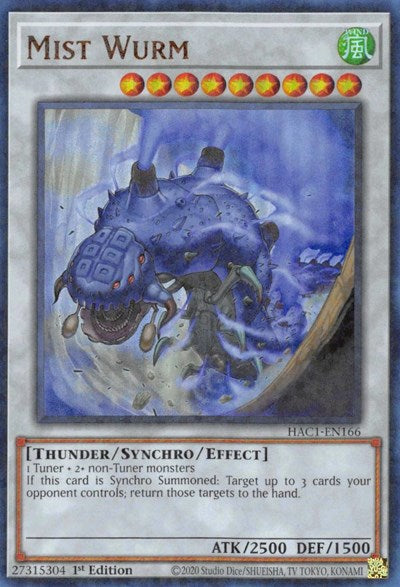 Mist Wurm (Duel Terminal) (HAC1-EN166) [Hidden Arsenal: Chapter 1]