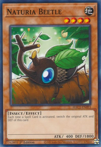 Naturia Beetle (HAC1-EN093) [Hidden Arsenal: Chapter 1]