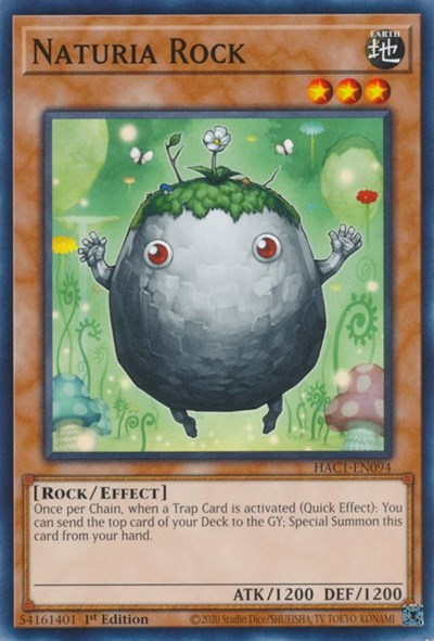 Naturia Rock (HAC1-EN094) [Hidden Arsenal: Chapter 1]