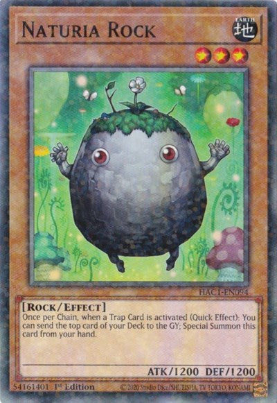 Naturia Rock (Duel Terminal) (HAC1-EN094) [Hidden Arsenal: Chapter 1]