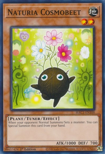 Naturia Cosmobeet (HAC1-EN100) [Hidden Arsenal: Chapter 1]