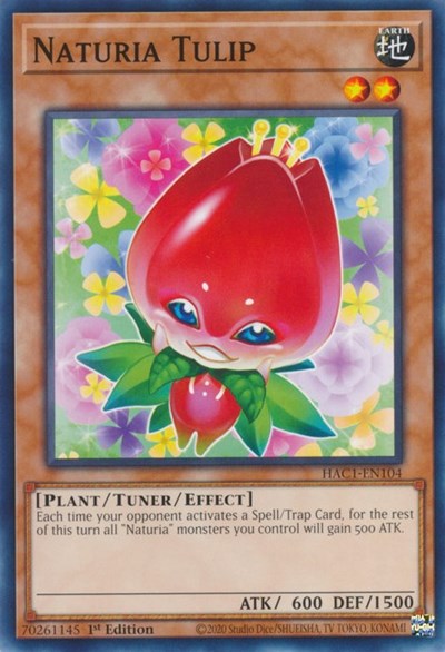 Naturia Tulip (HAC1-EN104) [Hidden Arsenal: Chapter 1]