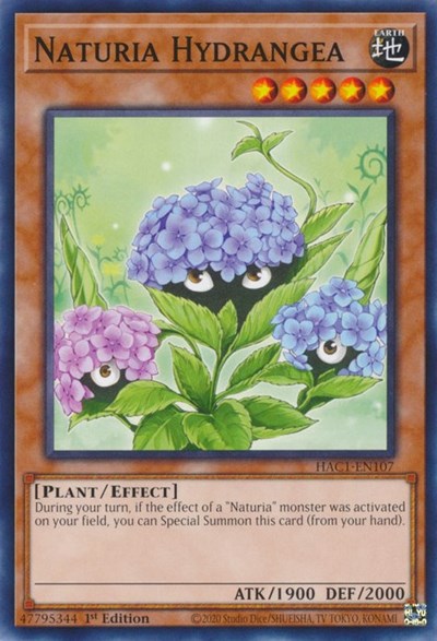Naturia Hydrangea (HAC1-EN107) [Hidden Arsenal: Chapter 1]