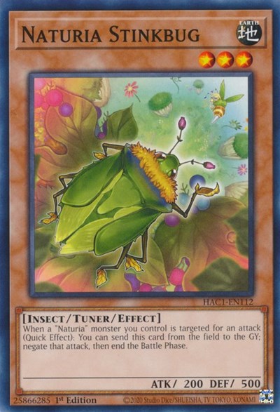 Naturia Stinkbug (HAC1-EN112) [Hidden Arsenal: Chapter 1]