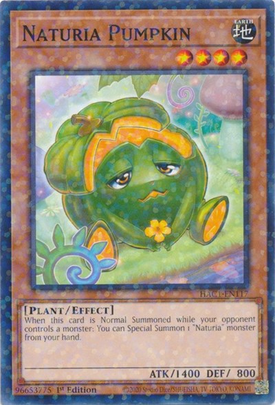 Naturia Pumpkin (Duel Terminal) (HAC1-EN117) [Hidden Arsenal: Chapter 1]