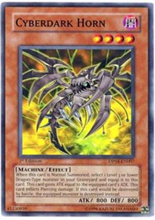 Cyberdark Horn (DP04-EN007) - Duelist Pack 4: Zane Truesdale Unlimited