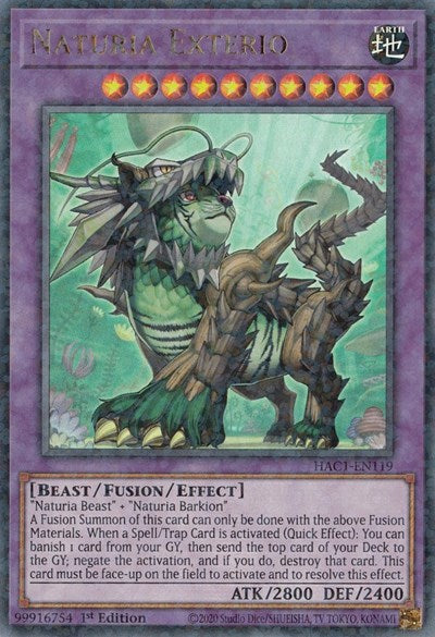 Naturia Exterio (Duel Terminal) (HAC1-EN119) [Hidden Arsenal: Chapter 1]