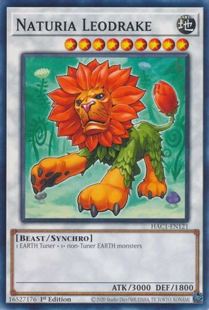 Naturia Leodrake (HAC1-EN121) - Hidden Arsenal: Chapter 1 1st Edition