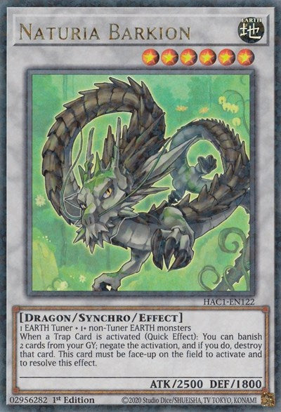 Naturia Barkion (Duel Terminal) (HAC1-EN122) [Hidden Arsenal: Chapter 1]