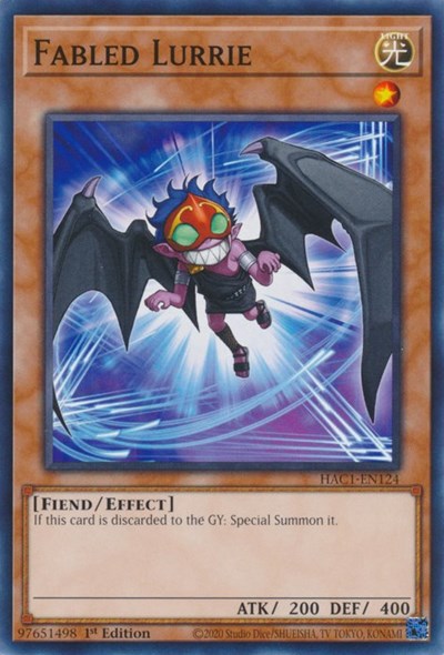 Fabled Lurrie (HAC1-EN124) [Hidden Arsenal: Chapter 1]