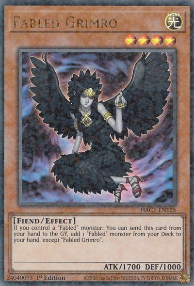 Fabled Grimro (Duel Terminal) (HAC1-EN125) [Hidden Arsenal: Chapter 1]