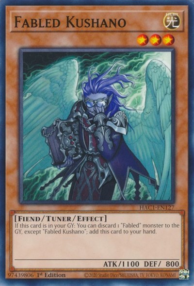 Fabled Kushano (HAC1-EN127) [Hidden Arsenal: Chapter 1]