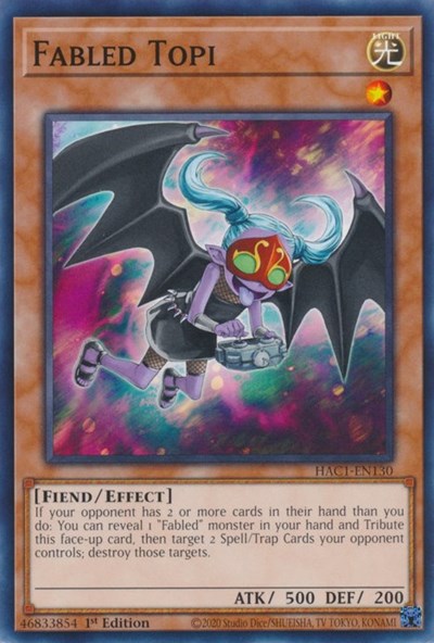 Fabled Topi (HAC1-EN130) [Hidden Arsenal: Chapter 1]