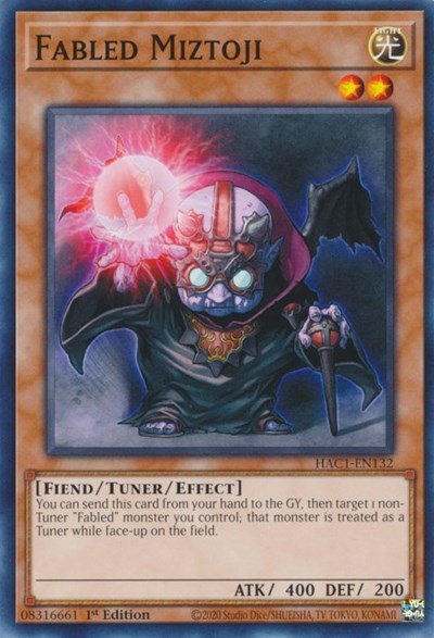 Fabled Miztoji (HAC1-EN132) [Hidden Arsenal: Chapter 1]