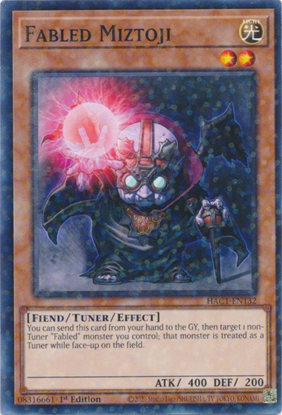 Fabled Miztoji (Duel Terminal) (HAC1-EN132) [Hidden Arsenal: Chapter 1]