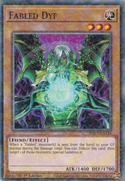 Fabled Dyf (Duel Terminal) (HAC1-EN133) [Hidden Arsenal: Chapter 1]