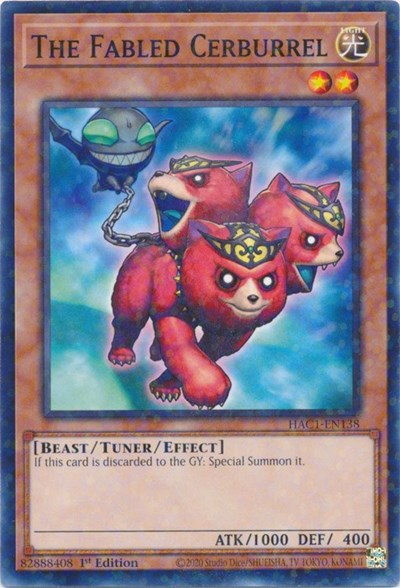 The Fabled Cerburrel (Duel Terminal) (HAC1-EN138) [Hidden Arsenal: Chapter 1]