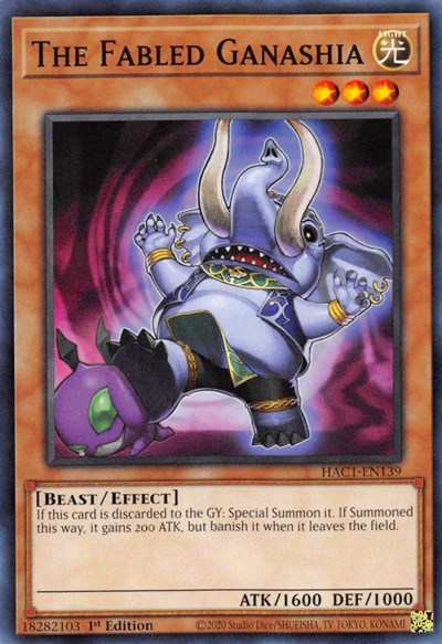 The Fabled Ganashia (HAC1-EN139) [Hidden Arsenal: Chapter 1]