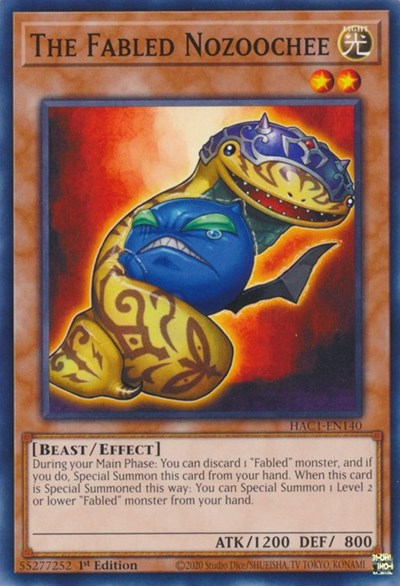 The Fabled Nozoochee (HAC1-EN140) [Hidden Arsenal: Chapter 1]