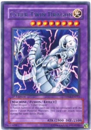 Cyber Twin Dragon (DP04-EN011) - Duelist Pack 4: Zane Truesdale 1st Edition