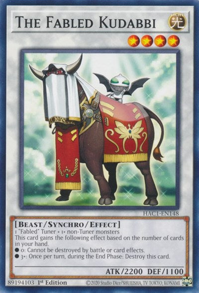 The Fabled Kudabbi (HAC1-EN148) [Hidden Arsenal: Chapter 1]
