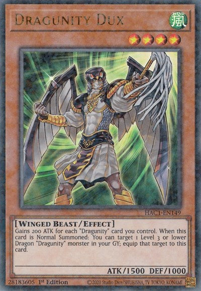 Dragunity Dux (Duel Terminal) (HAC1-EN149) [Hidden Arsenal: Chapter 1]