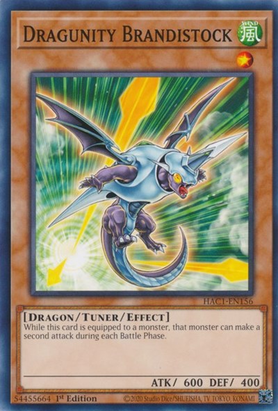 Dragunity Brandistock (HAC1-EN156) [Hidden Arsenal: Chapter 1]