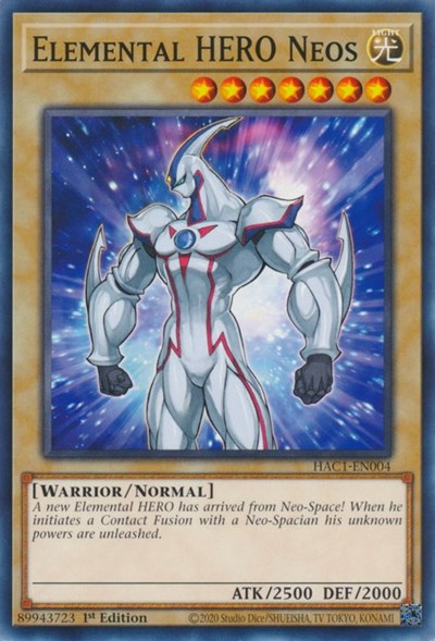 Elemental HERO Neos (HAC1-EN004) [Hidden Arsenal: Chapter 1]
