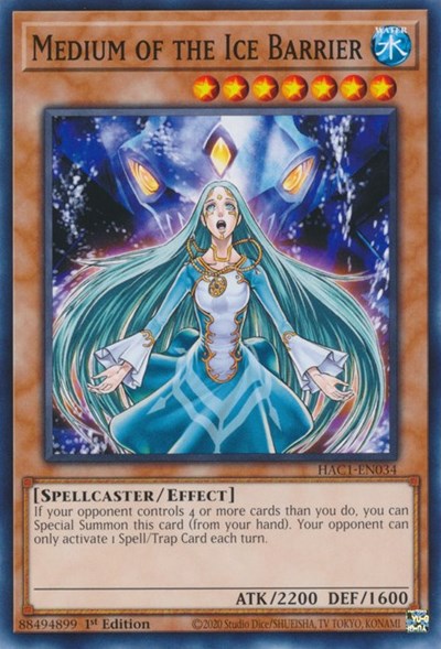 Medium of the Ice Barrier (HAC1-EN034) [Hidden Arsenal: Chapter 1]