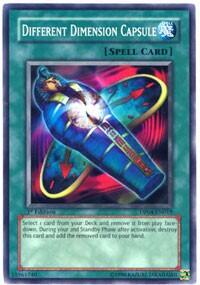 Different Dimension Capsule (DP04-EN019) [Duelist Pack 4: Zane Truesdale]