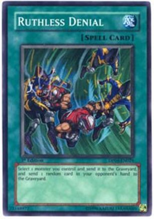 Ruthless Denial (DP04-EN024) - Duelist Pack 4: Zane Truesdale 1st Edition