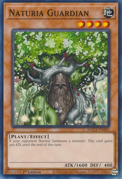 Naturia Guardian (HAC1-EN095) [Hidden Arsenal: Chapter 1]