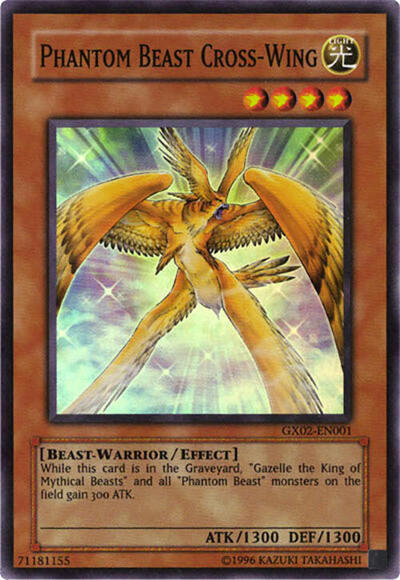 Phantom Beast Cross-Wing (GX02-EN001) [GX Tag Force Promo]