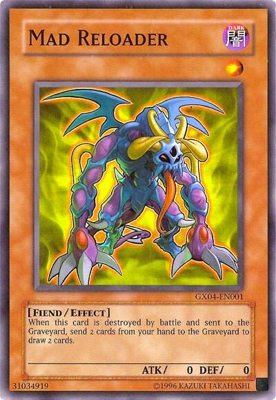 Mad Reloader (GX Tag Force 2) (GX04-EN001) [Yu-Gi-Oh! Video Game Promotional Cards]
