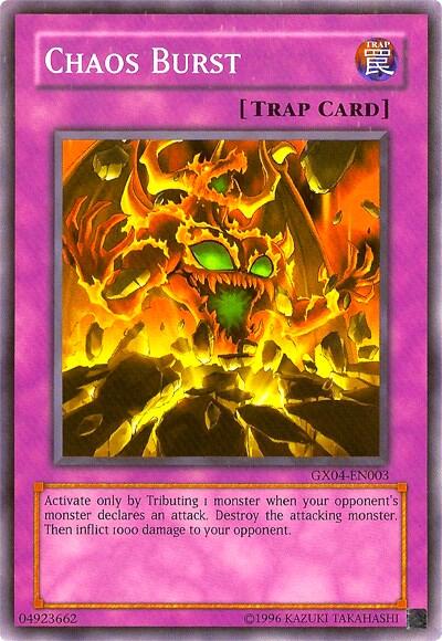 Chaos Burst (GX Tag Force 2) (GX04-EN003) [Yu-Gi-Oh! Video Game Promotional Cards]