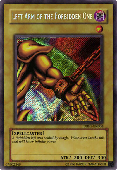 Left Arm of the Forbidden One (UBP1-EN004) [GX Ultimate Beginner's Pack 1]