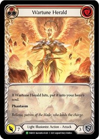 Wartune Herald (Red) (Extended Art) - FAB035 (FAB035) [Flesh and Blood: Promo Cards]