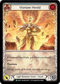 Wartune Herald (Blue) (Extended Art) - FAB037 (FAB037) [Flesh and Blood: Promo Cards]