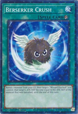Berserker Crush (Duel Terminal) (HAC1-EN169) - Hidden Arsenal: Chapter 1 1st Edition