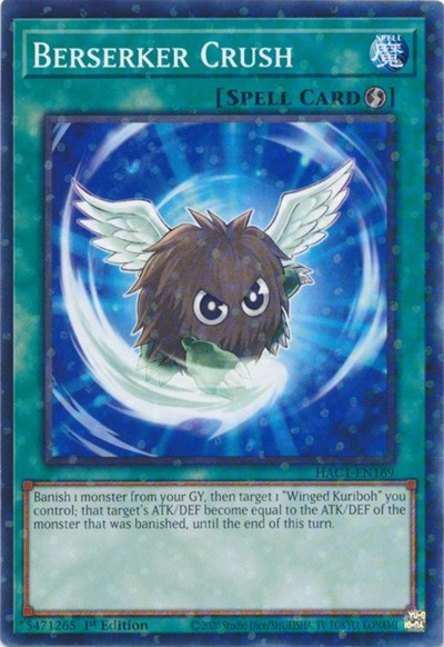 Berserker Crush (Duel Terminal) (HAC1-EN169) [Hidden Arsenal: Chapter 1]
