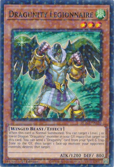 Dragunity Legionnaire (Duel Terminal) (HAC1-EN150) [Hidden Arsenal: Chapter 1]