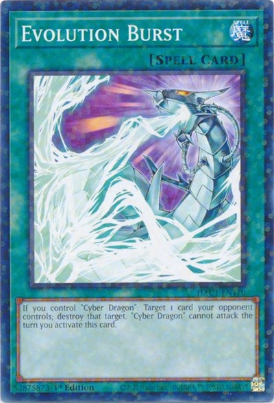 Evolution Burst (Duel Terminal) (HAC1-EN170) [Hidden Arsenal: Chapter 1]