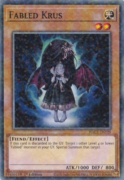 Fabled Krus (Duel Terminal) (HAC1-EN129) [Hidden Arsenal: Chapter 1]
