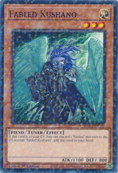 Fabled Kushano (Duel Terminal) (HAC1-EN127) [Hidden Arsenal: Chapter 1]