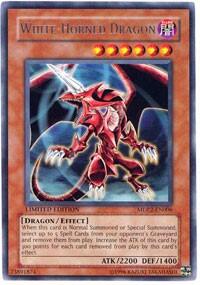 White-Horned Dragon (MDP2-EN006) [McDonald's Promo Series 2]