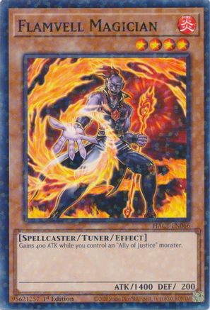 Flamvell Magician (Duel Terminal) (HAC1-EN066) - Hidden Arsenal: Chapter 1 1st Edition